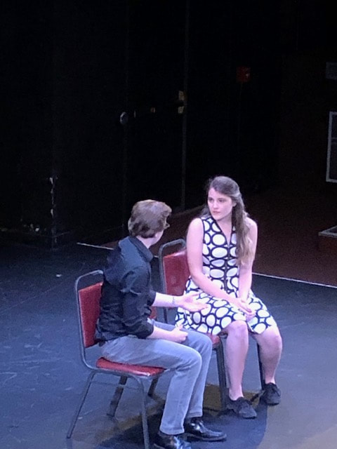 Scene from Glass Menagerie, Acting III Public Showing